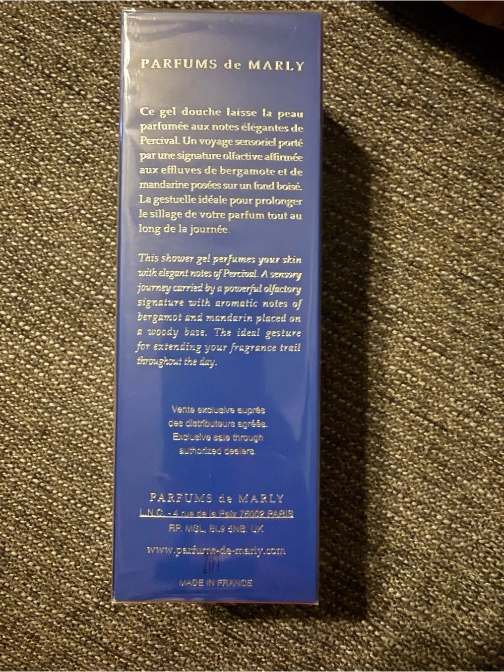 Parfums de Marly Percival shower gel